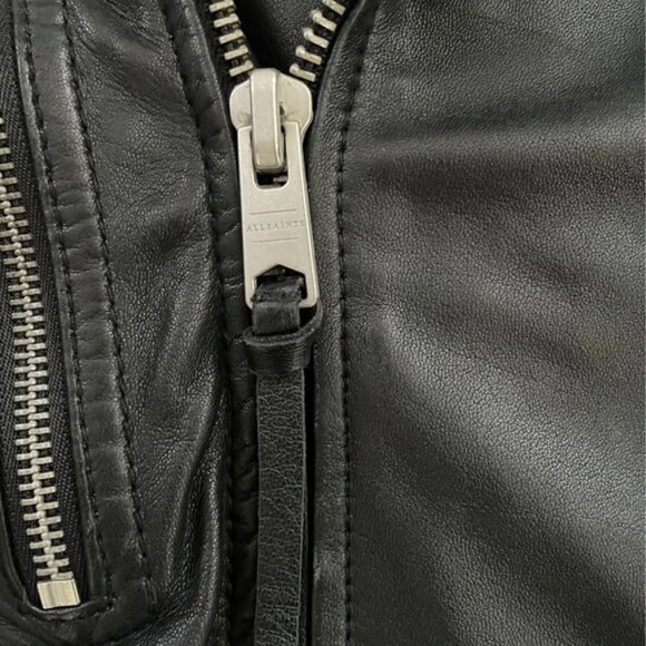 Perfecto All Saints genuine leather jacket - Picture 5 of 9